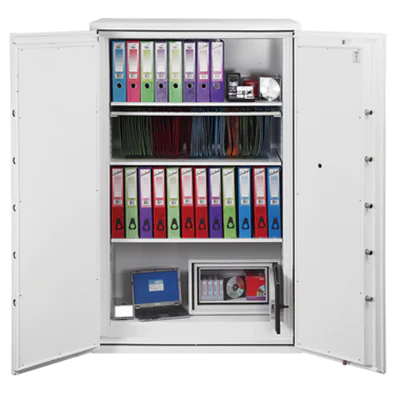 Phoenix Safe Co. Fire Commander, Bodensicher, 626 l, Weiß, Lesegerät für den Fingerabdruck, 1125 mm, 650 mm FS1914F