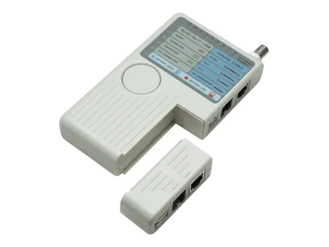 Intellinet 4-in-1 Kabeltester, RJ11, RJ45, USB und BNC - Netzwerktester