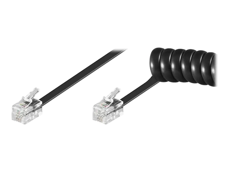 Goobay Telefonkabel - RJ-10 (M) zu RJ-10 (M) 68002