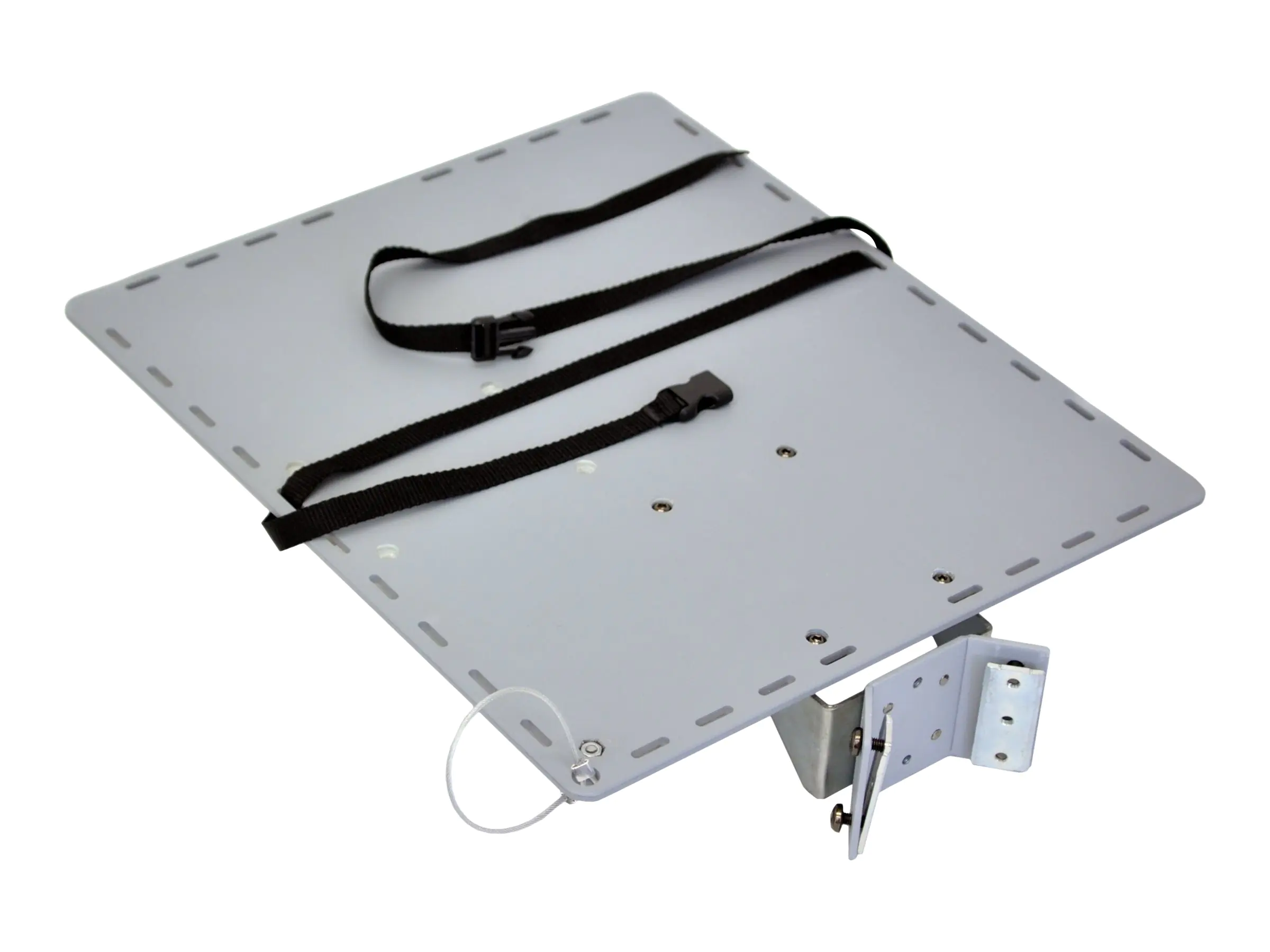 Ergotron Large Utility Shelf - Regal - für Projektor / Drucker - Grau - für Neo-Flex ESD WorkSpace; TeachWell LCD Mobile Digital Platform, Mobile Digital Platform