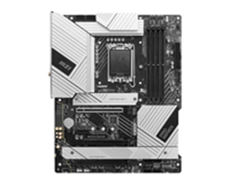 MSI PRO Z790-A MAX WIFI - Motherboard - ATX - LGA1700-Sockel - Z790 Chipsatz - USB 3.2 Gen 1, USB 3.2 Gen 2, USB-C 3.2 Gen2, USB-C 3.2 Gen 2x2 - 2.5 Gigabit LAN, Wi-Fi 7, Bluetooth - Onboard-Grafik (CPU erforderlich) - HD Audio (8-Kanal)