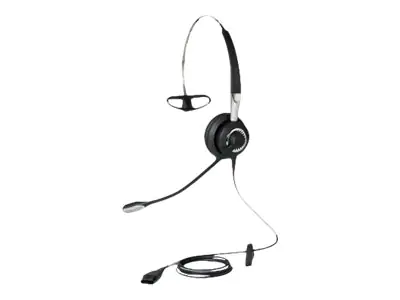 Jabra BIZ 2400 II QD Mono NC 3-in-1 Wideband - Headset - On-Ear - konvertierbar - kabelgebunden - Quick Disconnect