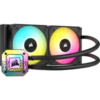 CORSAIR iCUE H100i ELITE CAPELLIX XT - Prozessor-Flüssigkeitskühlsystem - Kühlergröße: 240 mm - (für: LGA1700, LGA1200, LGA1150, LGA1151, LGA1155, LGA1156, LGA2011, LGA2066, AM4, sTRX4, sTR4) - Aluminium mit Kupferbasis - 120 mm