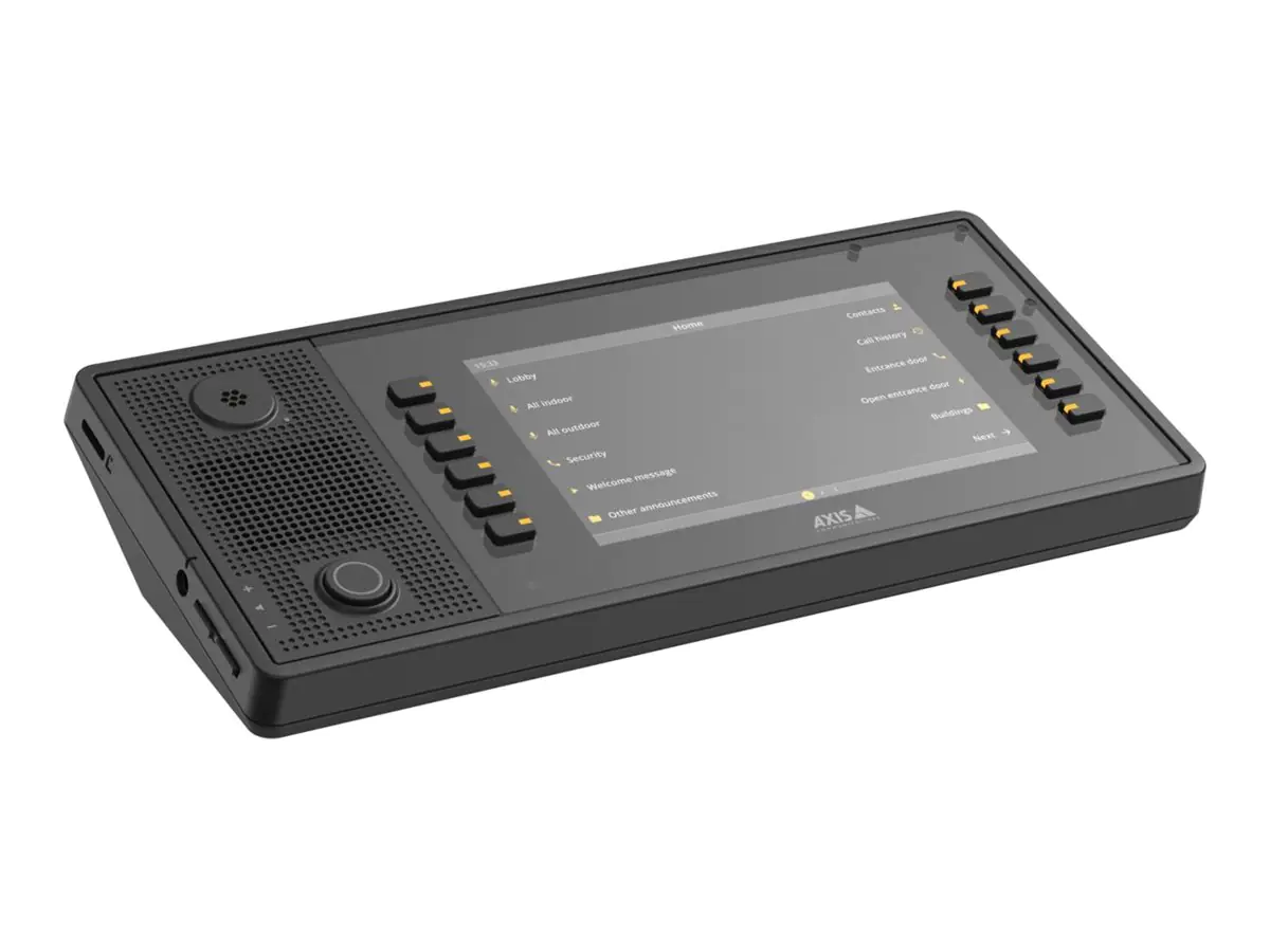 Axis C6110 - Dispatch-Konsole - SIP, RTP, SIP