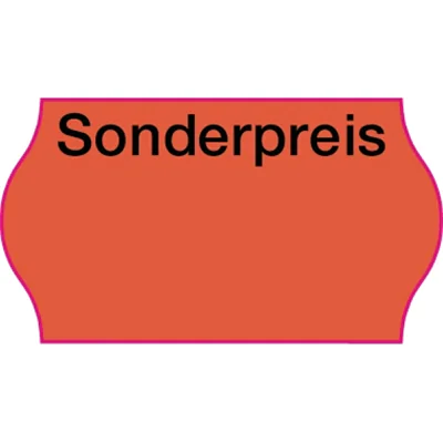 CreenLine Etikett ACL36101120M-01 Sonderpr. 26x12mm G2 rt 18x1.500St.