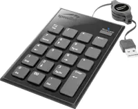 Speedlink DIGY Scissor Keypad Separate Num-Lock-Funktion ausziehbares Kabel