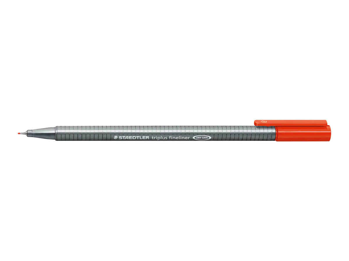 STAEDTLER triplus 334 - Fineliner - Rot - wasserbasierte 334-2