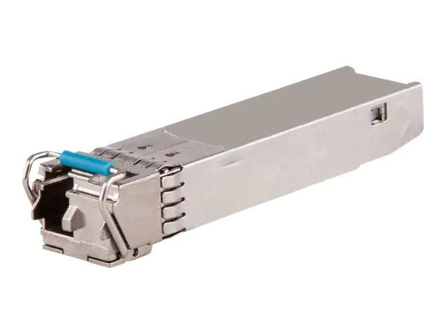 HPE X120 - SFP (Mini-GBIC)-Transceiver-Modul - 1GbE - 1000Base-LX - LC - für HP 3100; HPE 12504, 3600, 5500, 7506; FlexFabric 1.92, 11908, 12902; FlexNetwork MSR3048
