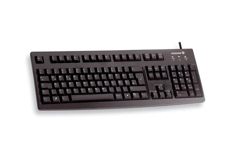 CHERRY G83-6105 - Tastatur - USB - Deutsch - Schwarz