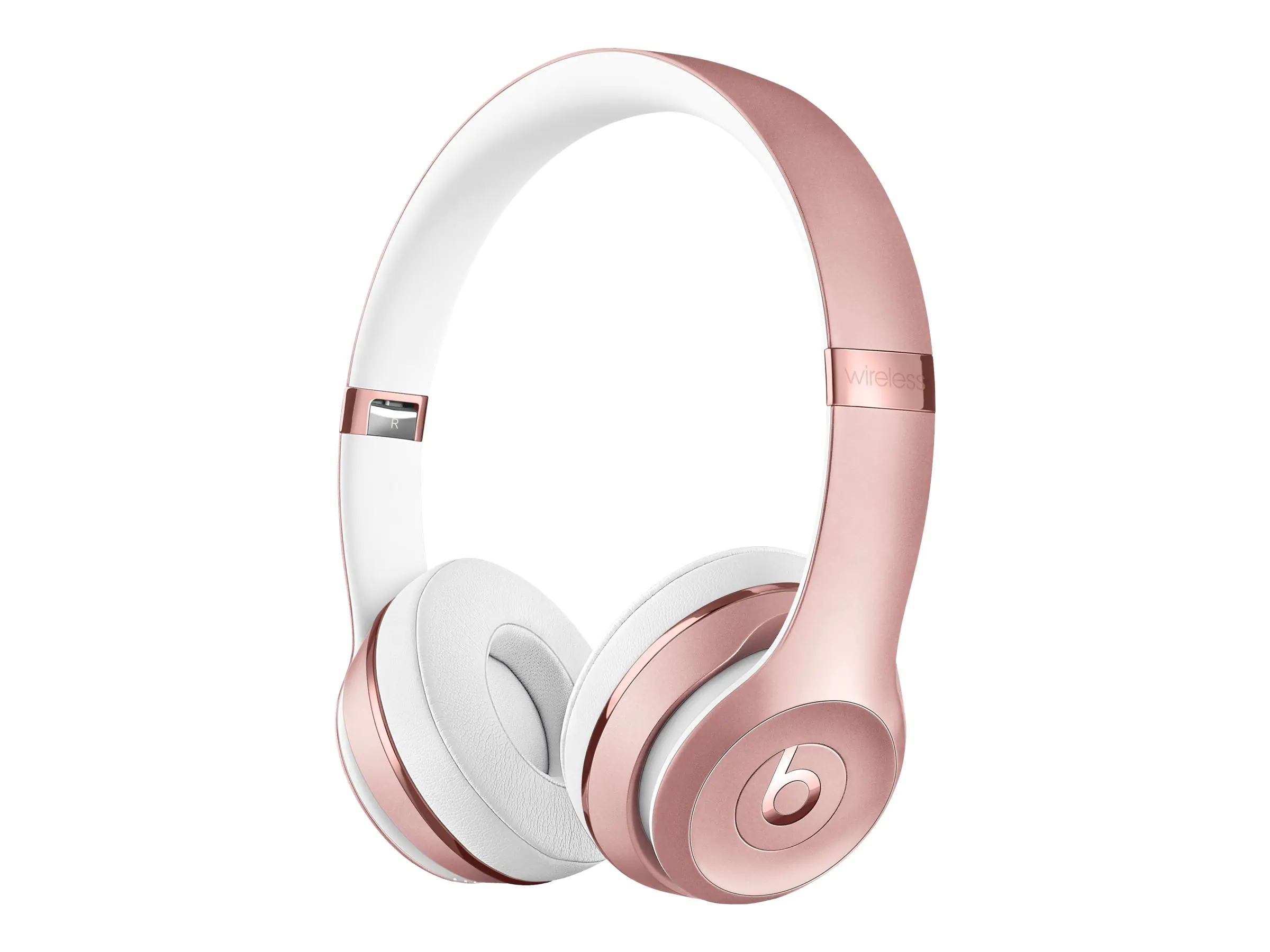 Beats Solo3 - Kopfhörer mit Mikrofon - On-Ear - Bluetooth - kabellos - 3,5 mm Stecker - Geräuschisolierung - Rosegold