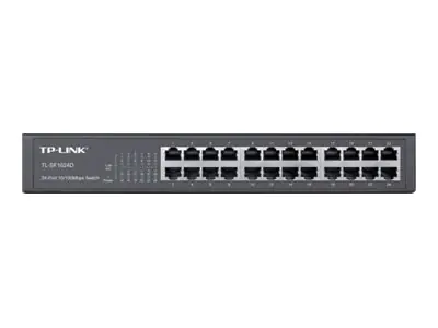 TP-Link TL-SF1024D V2 - Switch - unmanaged - 24 x 10/100 - Desktop, an Rack montierbar