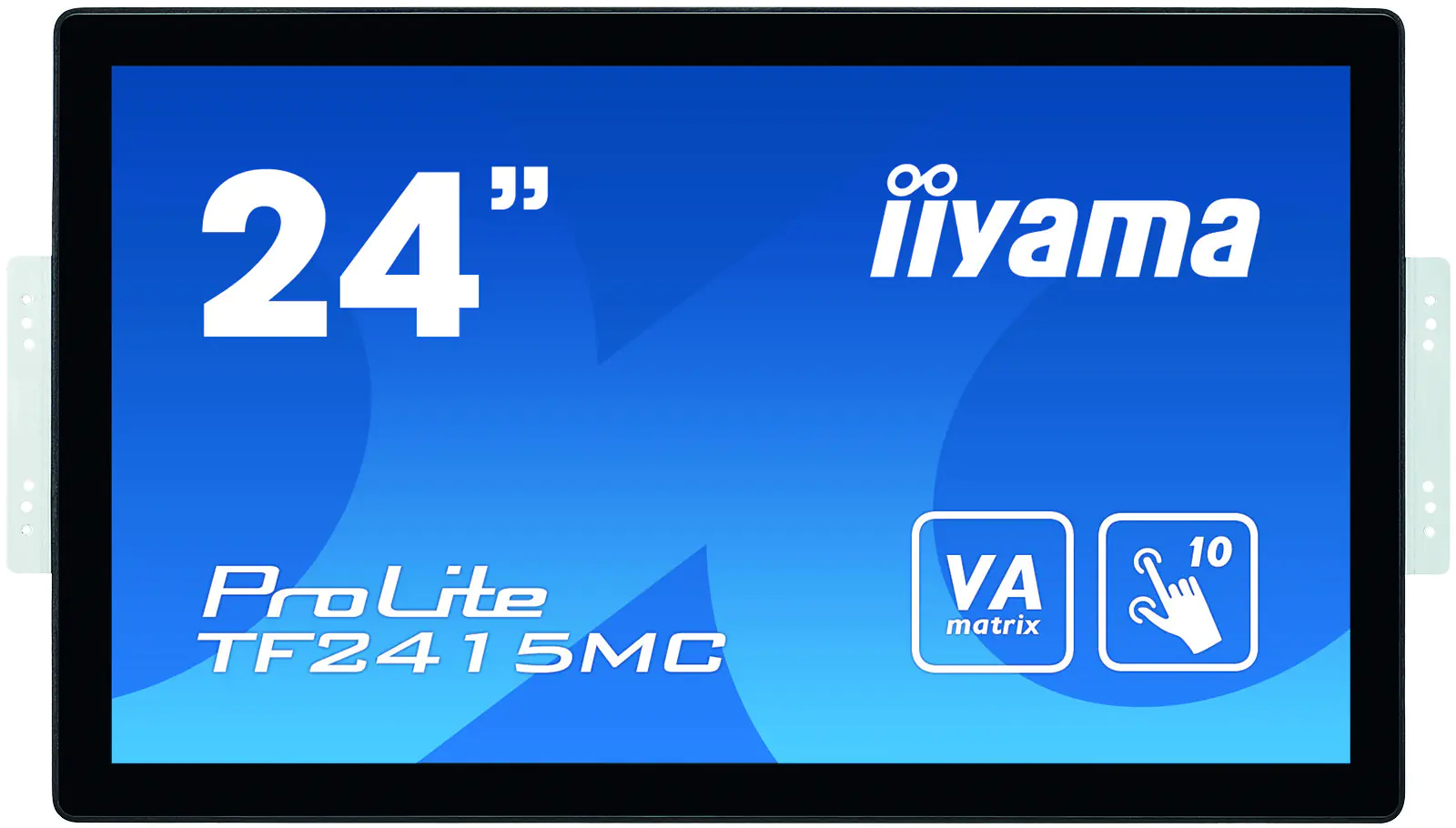 iiyama ProLite TF2415MC-B2 - LED-Monitor - 60.5 cm (23.8") - offener Rahmen - Touchscreen - 1920 x 1080 Full HD (1080p) @ 60 Hz - VA - 350 cd/m² - 3000:1 - 16 ms - HDMI, VGA, DisplayPort - Schwarz