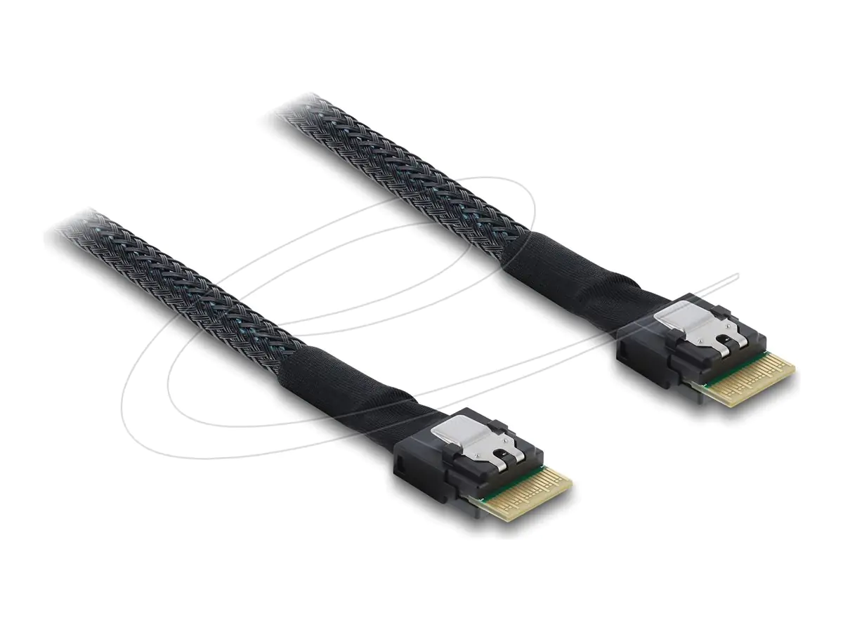 Delock Internes SAS-Kabel - 4i Slim SAS (M)
