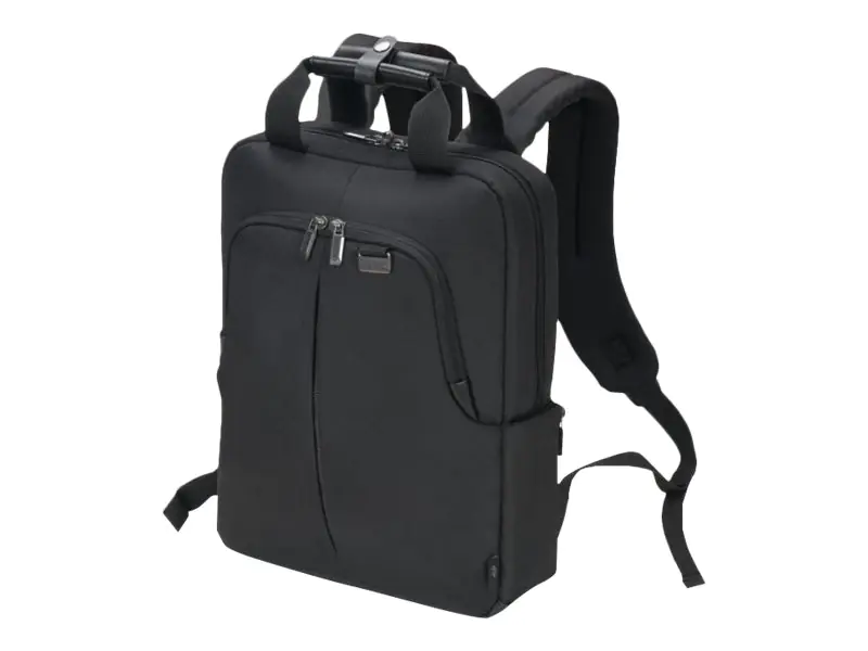 DICOTA Backpack Eco Slim PRO - Notebook-Rucksack - 38.1 cm - bis zu 15" - Schwarz - für Microsoft Surface Book, Laptop, Laptop Go, Laptop SE, Laptop Studio, Pro, Pro X