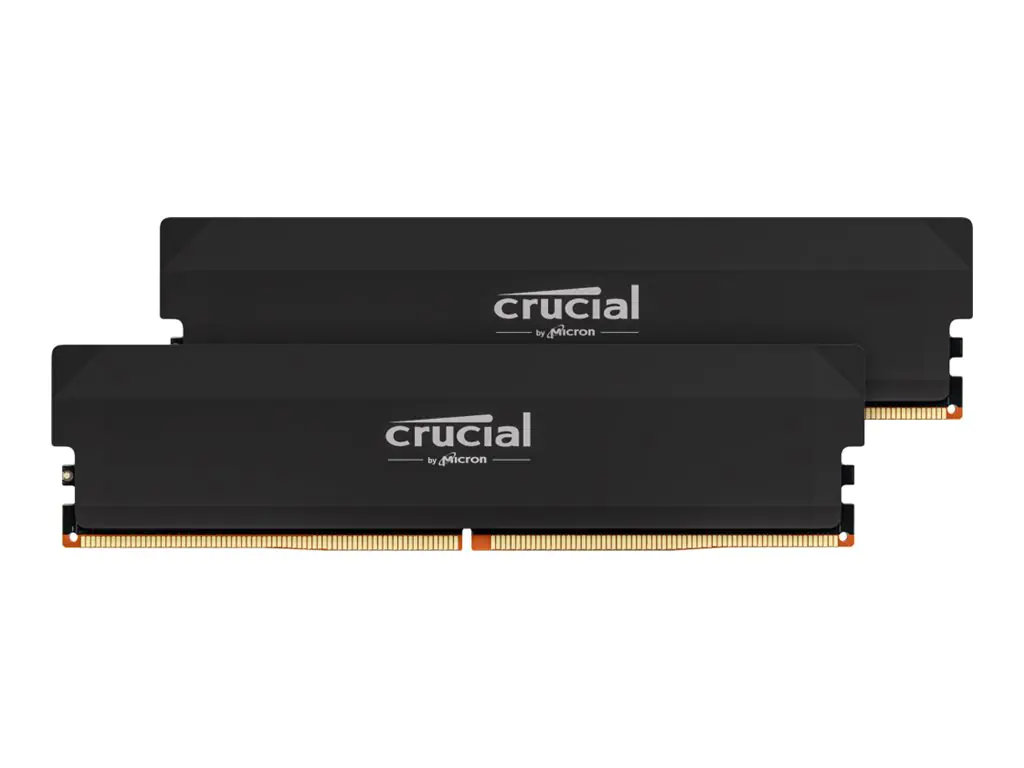 Crucial Pro - Overclocking Edition - DDR5 - Kit - 32 GB: 2 x 16 GB - DIMM 288-PIN - 6000 MHz / PC5-48000 - CL36 - 1.35 V - ungepuffert - Schwarz