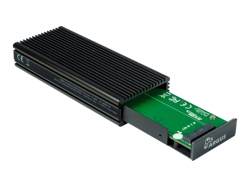 Inter-Tech Argus K-1685 - Speichergehäuse - M.2 - M.2 NVMe Card / PCIe (NVMe) 88884106