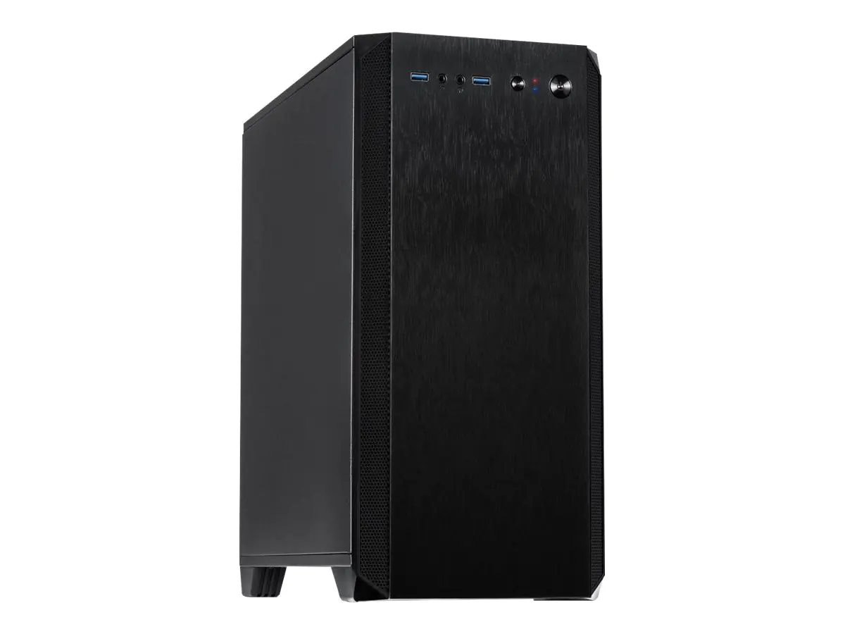 Inter-Tech H-606 - Tower - micro ATX - keine Spannungsversorgung - USB/Audio