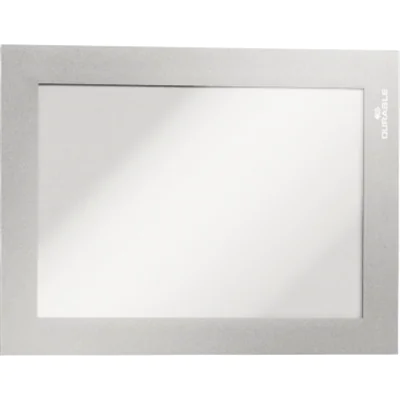 DURABLE Magnetrahmen DURAFRAME 487023 DIN A6 silber 2 St./Pack.