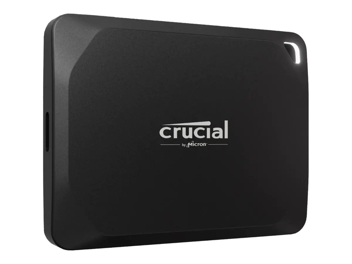 Crucial X10 Pro - SSD - verschlüsselt - 4 TB - extern (tragbar) - USB 3.2 Gen 2 (USB-C Steckverbinder) - 256-Bit-AES