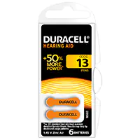 Duracell Batterien Hörgeraete Zinc Air 13 Activair* - Batterie - 1,45 V