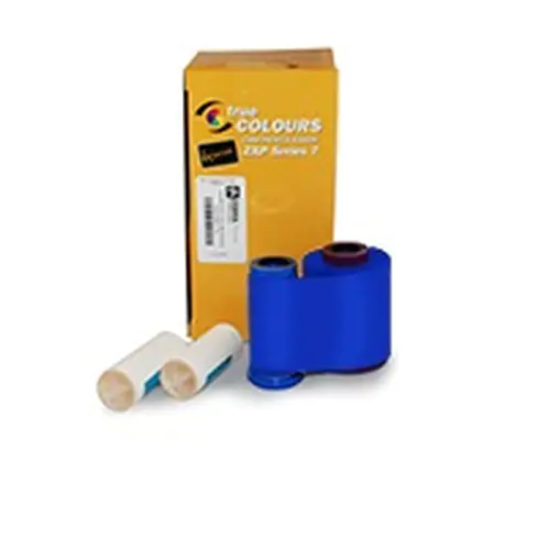 Zebra TrueColours ix Series - Blau - Farbband - für ZXP Series 7