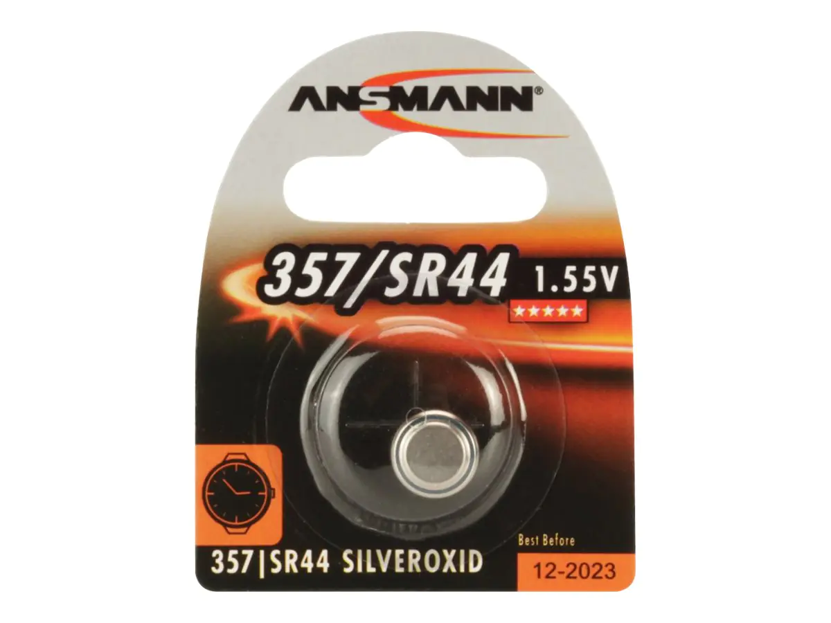 Ansmann Batterie SR44 - Silberoxid - 158 mAh 1516-0011