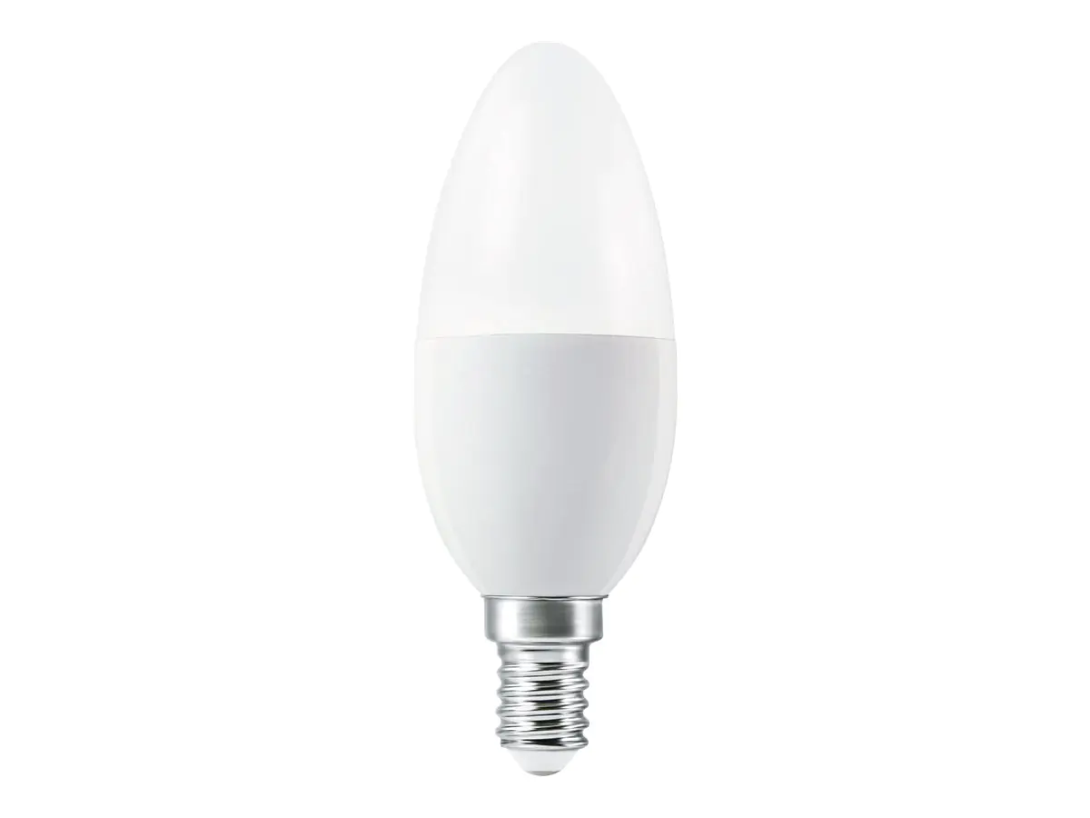 LEDVANCE SMART+ - LED-Lampe - Form: B40 - E14 - 4.9 W (Entsprechung 40 W) - Klasse F - Warmweiß - 2700 K - weiß