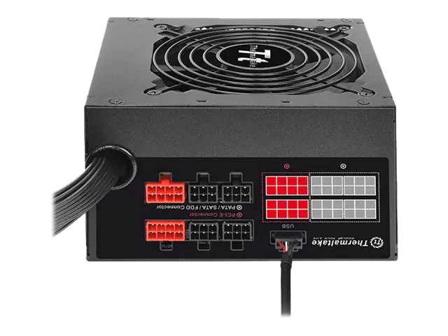 Thermaltake SMART DPS G 500W - Netzteil (intern) - ATX12V 2.31/ EPS12V 2.92 - 80 PLUS Bronze - Wechselstrom 100-240 V - 500 Watt - aktive PFC - Europa - Schwarz