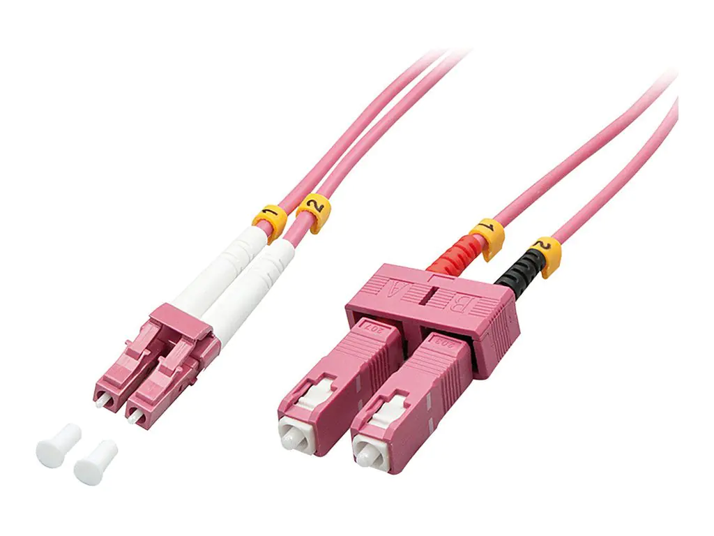 Lindy Patch-Kabel - SC multi-mode (M) zu LC Multi-Mode (M)