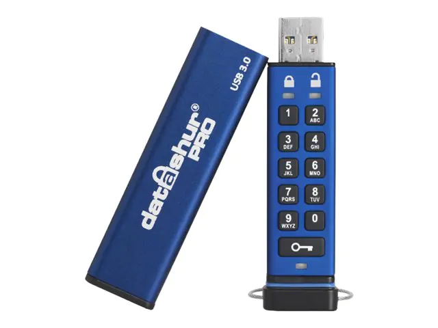 iStorage datAshur PRO - USB-Flash-Laufwerk - verschlüsselt - 32 GB - USB 3.0
