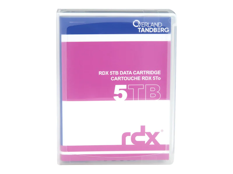 Overland-Tandberg - RDX HDD Kartusche - 5 TB - mit 3 Jahre Fortschrittlicher Austauschservice - für P/N: 8636-RDX, 8782-RDX, 8785-RDX, 8813-RDX