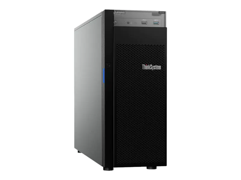 Lenovo ThinkSystem ST250 7Y45 - Server - Tower - 4U - 1-Weg - 1 x Xeon E-2278G / 3.4 GHz - RAM 16 GB - SAS - Hot-Swap 6.4 cm (2.5")