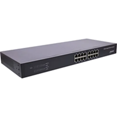 InLine Gigabit Netzwerk Switch 16-Port 1GBit/s 48.26cm 19" Metall - Switch - 1 Gbps