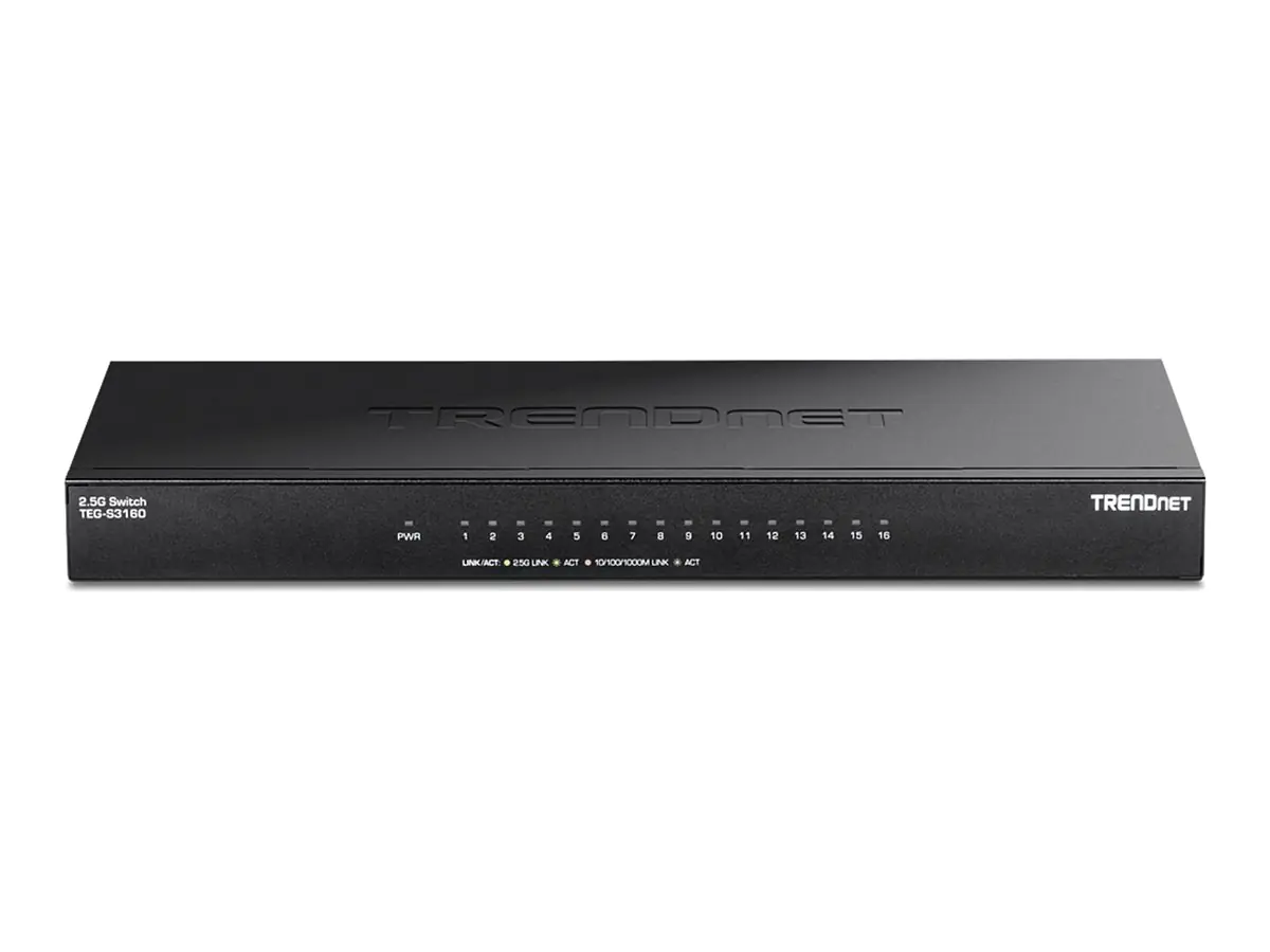 TRENDnet 16-PORT UNMANAGED 2.5G DESKTOP