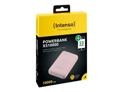 Intenso XS10000 - Powerbank - 10000 mAh - 3.1 A - 2 Ausgabeanschlussstellen (USB, 24 pin USB-C) - Petrol