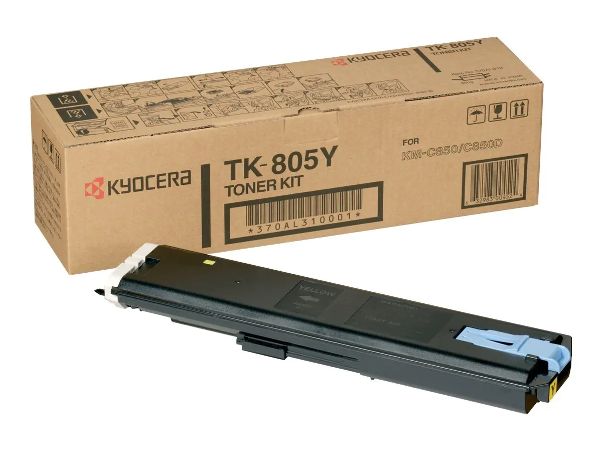 Kyocera/Mita Toner 370AL310 TK805Y gelb 10.000 Seiten