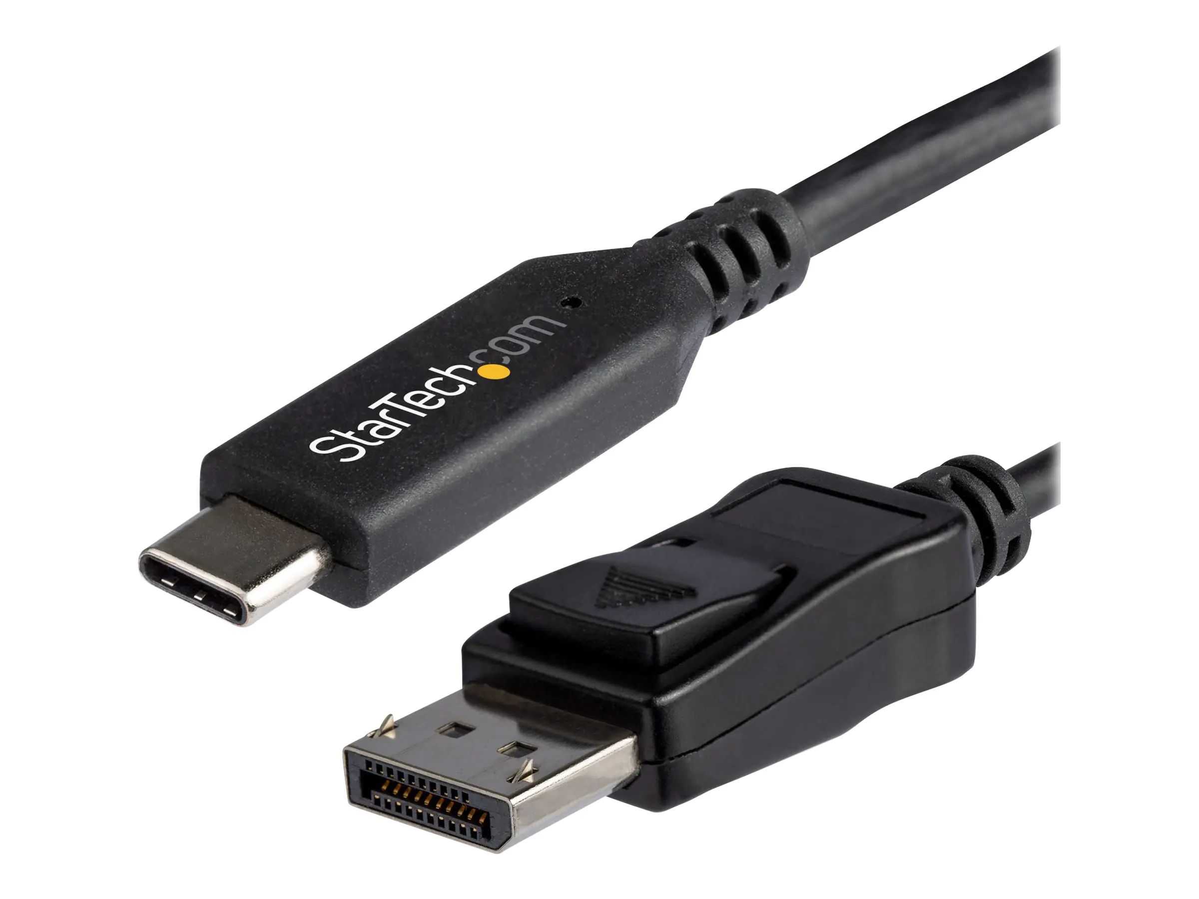 StarTech 1,8 m - USB-C auf DisplayPort-Kabel - 8K 30Hz - HBR3 - USB-C-Adapter - Thunderbolt 3-kompatibel - CDP2DP146B - Externer Videoadapter - USB-C - DisplayPort - Schwarz - für P/N: TB4CDOCK