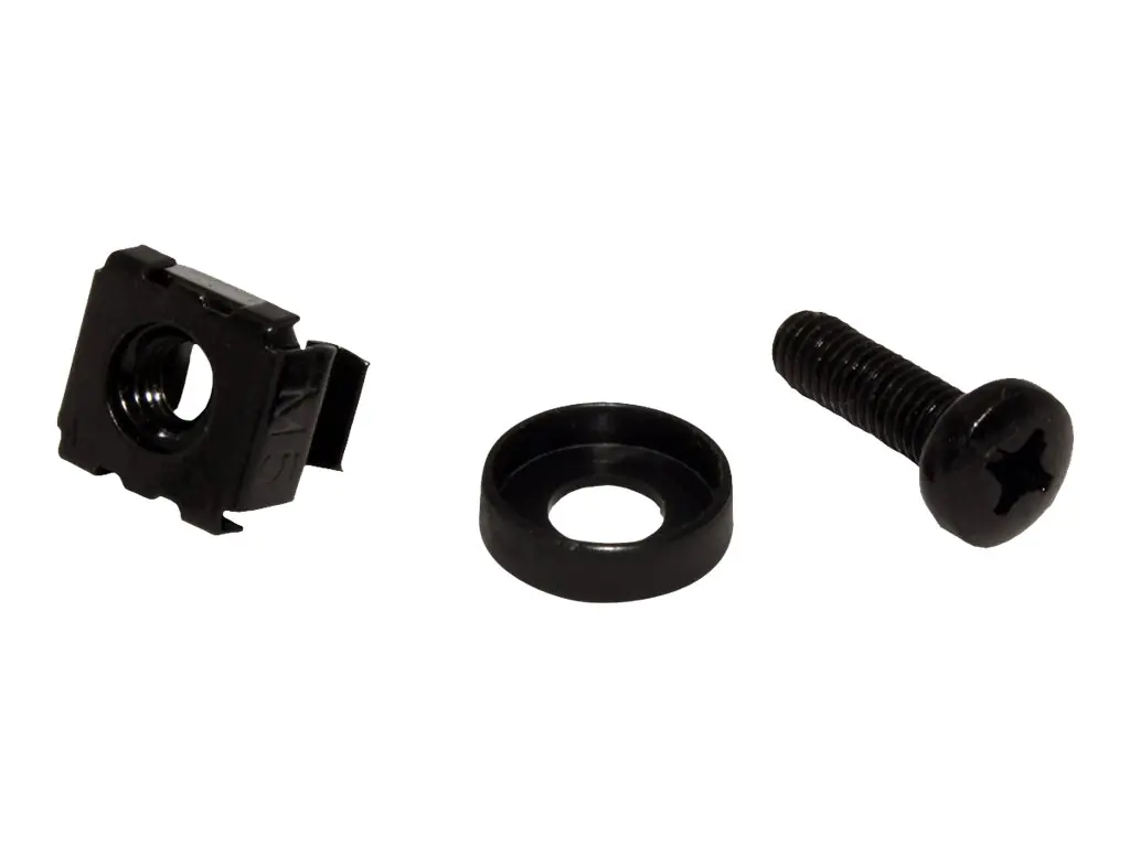 Roline - Befestigungsmaterialien für Rack-Montage - Schwarz - 48.3 cm (19")