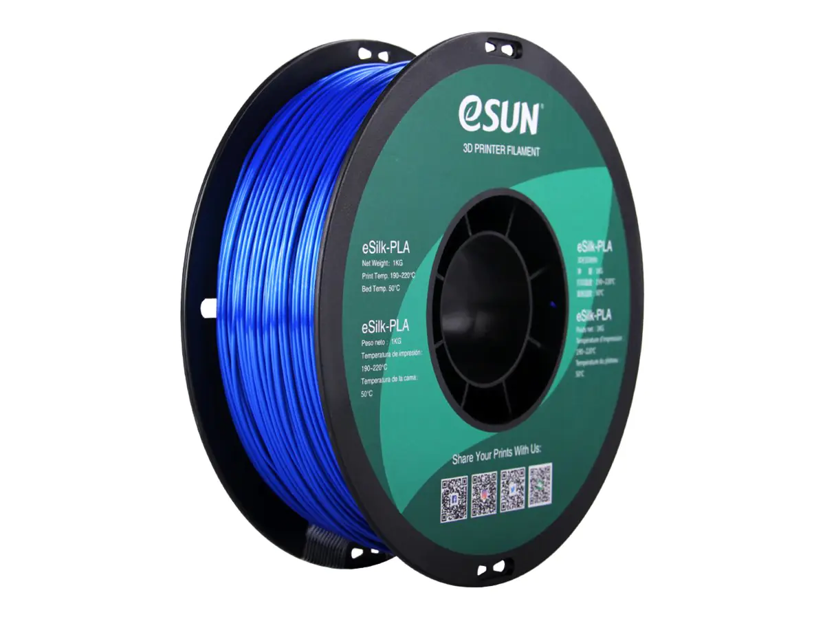 Esun - Blau - 1 kg - silk PLA filament (3D)