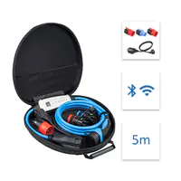 NRGkick Set Optimal, Typ 2, 22 kW, 32 A, 5 m, Überspannung, Überhitzung, Unterspannung, Schwarz, Blau, Rot 12501061
