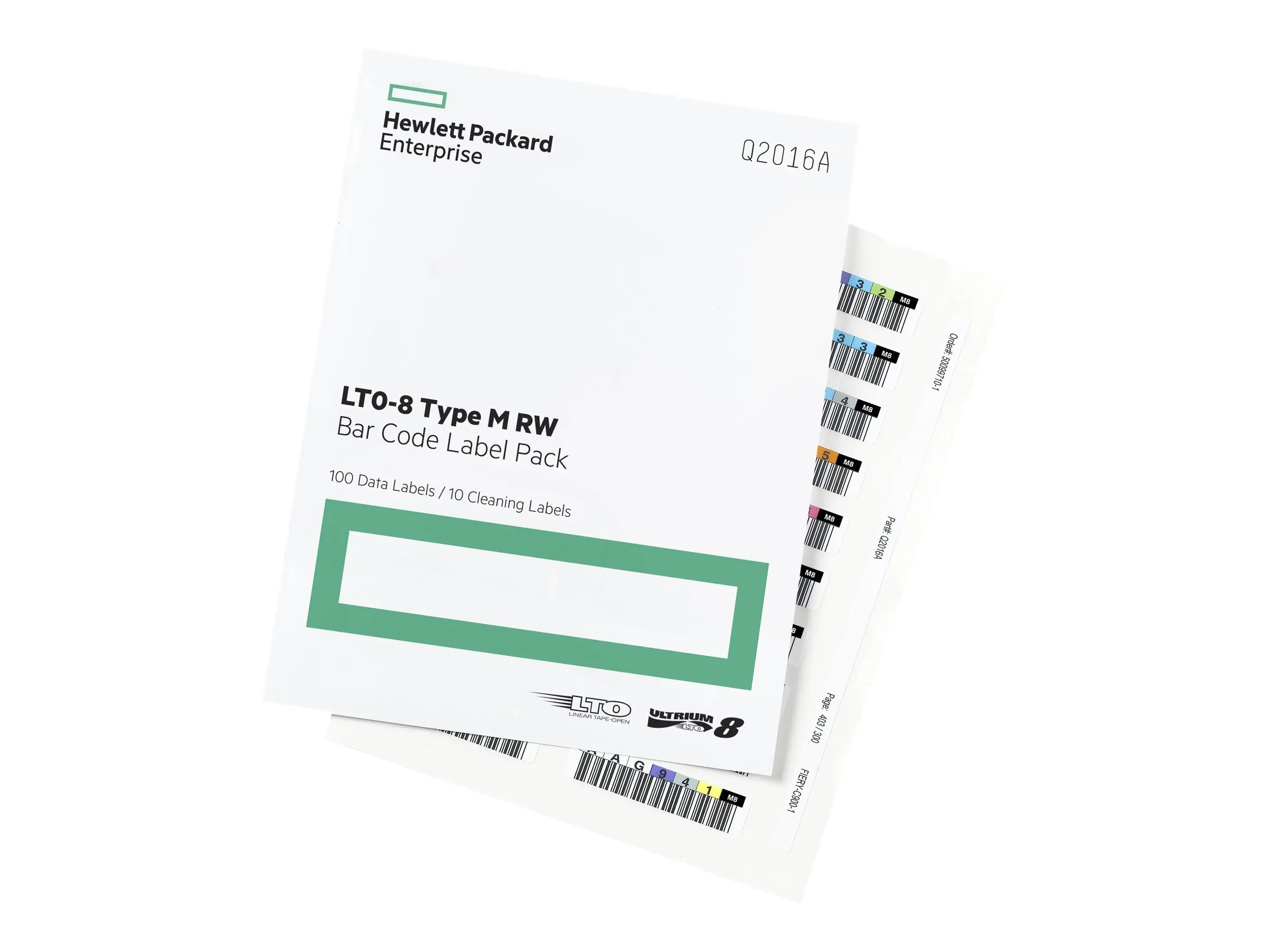 HPE LTO-7 Type M Ultrium RW Bar Code Label Pack - Strichcodeetiketten
