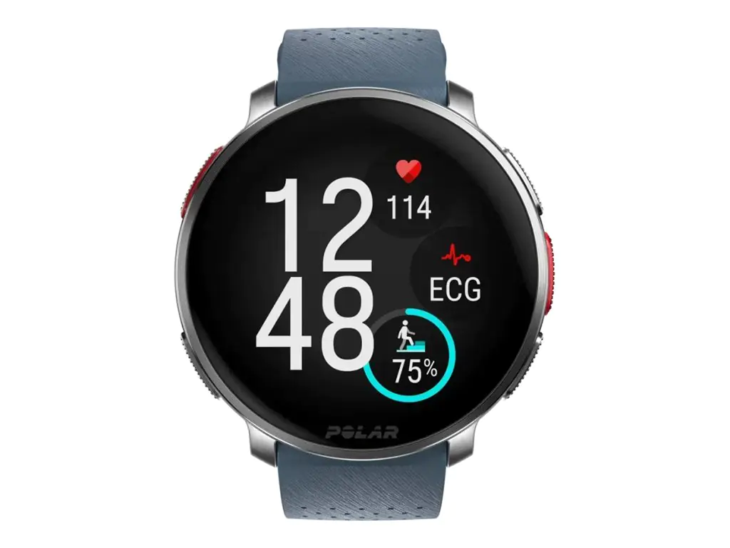 POLAR Vantage V3 - Aluminum - Sportuhr mit Band - Silikon - Anzeige 3.5 cm (1.39")