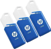 HP x755w 64GB USB 3.1 Stick 3er Pack P