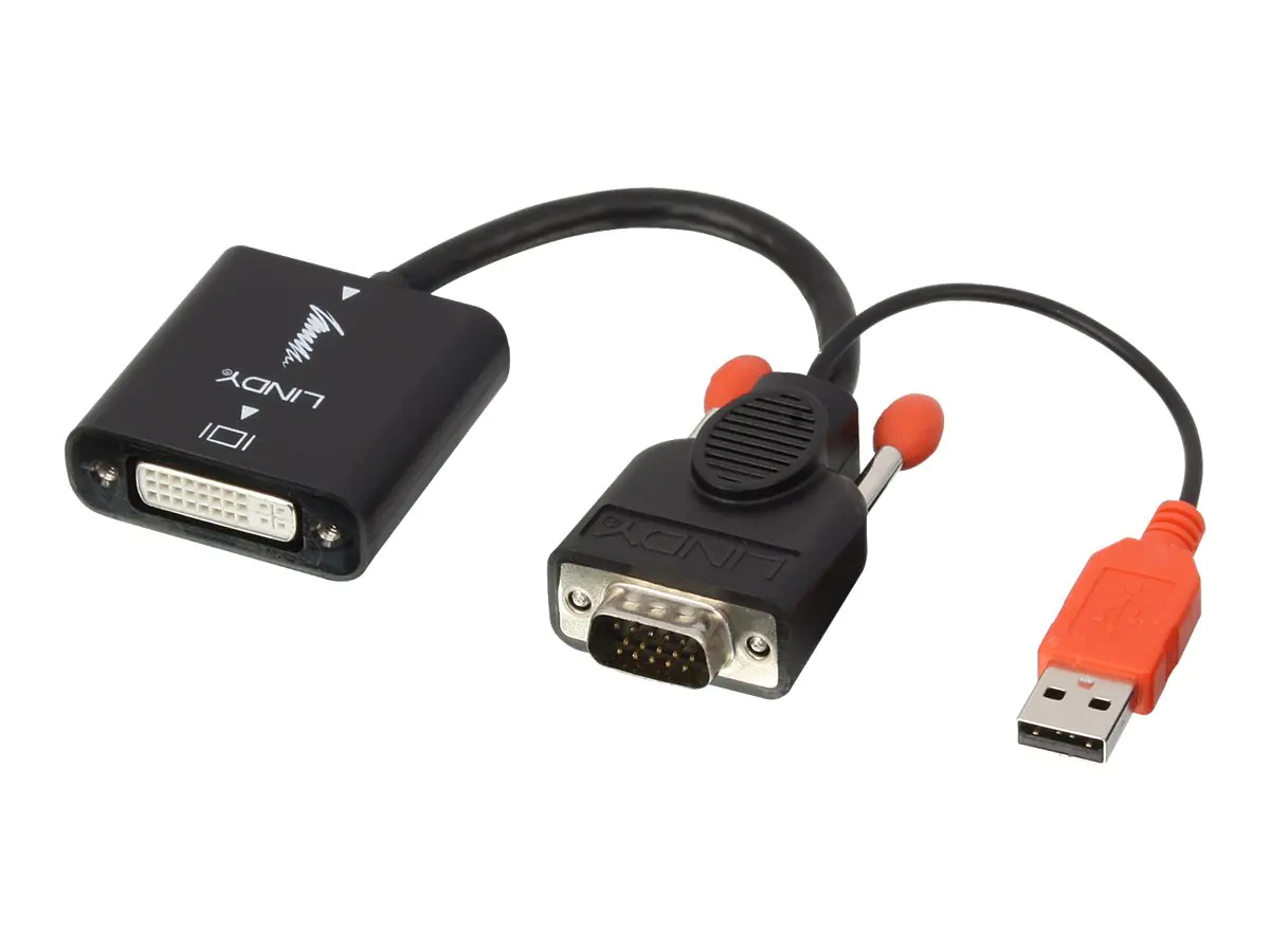 Lindy VGA Converter - Videokonverter - VGA - DVI