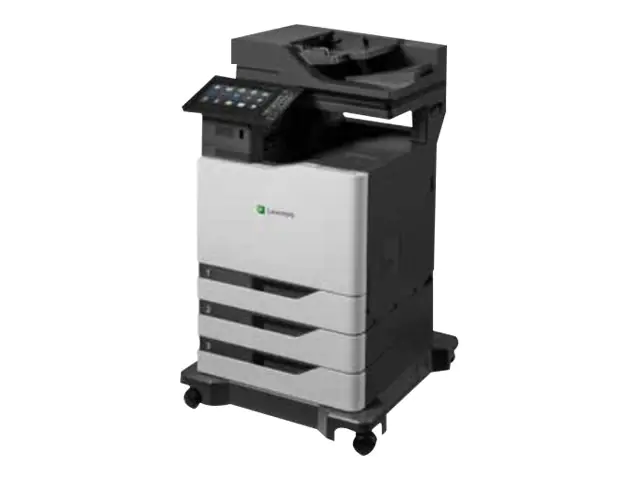 Lexmark CX860dte - Multifunktionsdrucker - Farbe - Laser - Legal (216 x 356 mm)/A4 (210 x 297 mm) (Original) - A4/Legal (Medien) - bis zu 57 Seiten/Min. (Kopieren) - bis zu 57 Seiten/Min. (Drucken) - 1750 Blatt - 33.6 Kbps - USB 2.0, Gigabit LAN, USB-Host