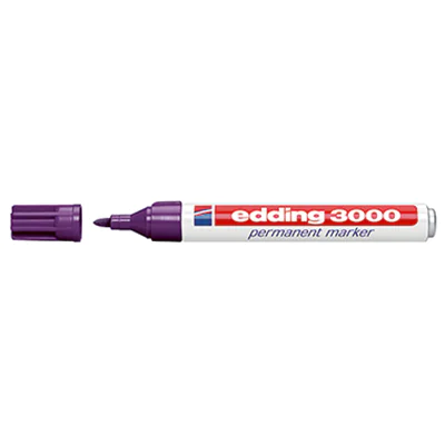 edding Permanentmarker 3000 4-3000008 1,5-3mm Rundspitze vi