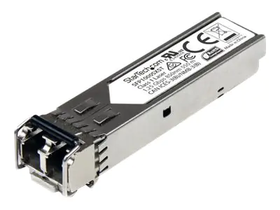 StarTech 1000BASE-SX - Gigabit Transceiver - LC Glasfaser - MSA konform - 550m - Gigabit SFP Modul - Multi Mode SFP - SFP (Mini-GBIC)-Transceiver-Modul - GigE - 1000Base-SX - LC Multi-Mode - bis zu 550 m - 850 nm - für P/N: US1GA30SFP, US1GC30SFP