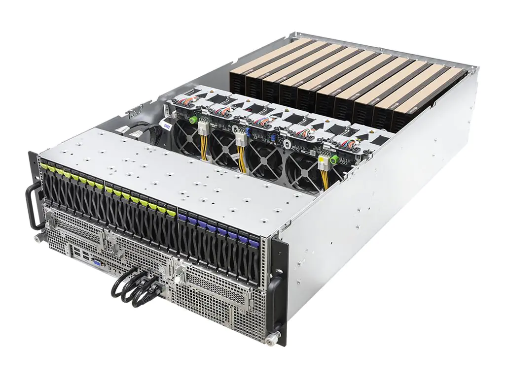 ASRock Rack 4U10G-GENOA2 - Server - Rack-Montage - 4U - zweiweg - keine CPU - RAM 0 GB - SATA/PCI Express - Hot-Swap 6.4 cm (2.5")