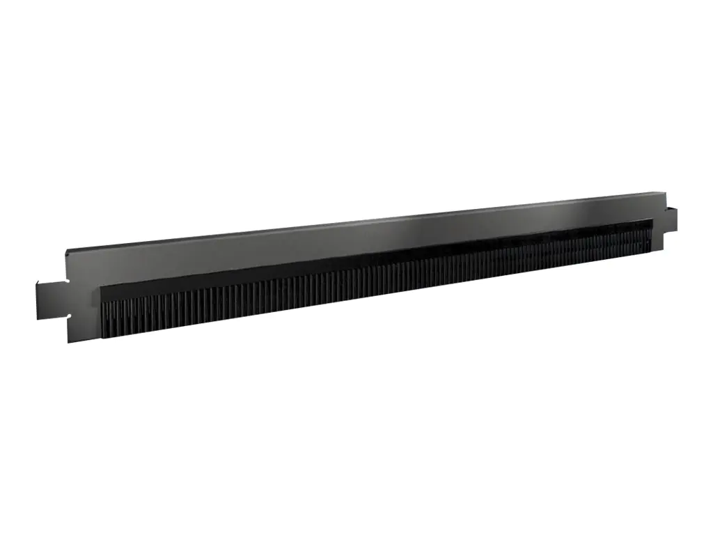 Rittal VX - Rack-Sockelblenden mit Bürstenleiste - RAL 9005 (Packung mit 2)