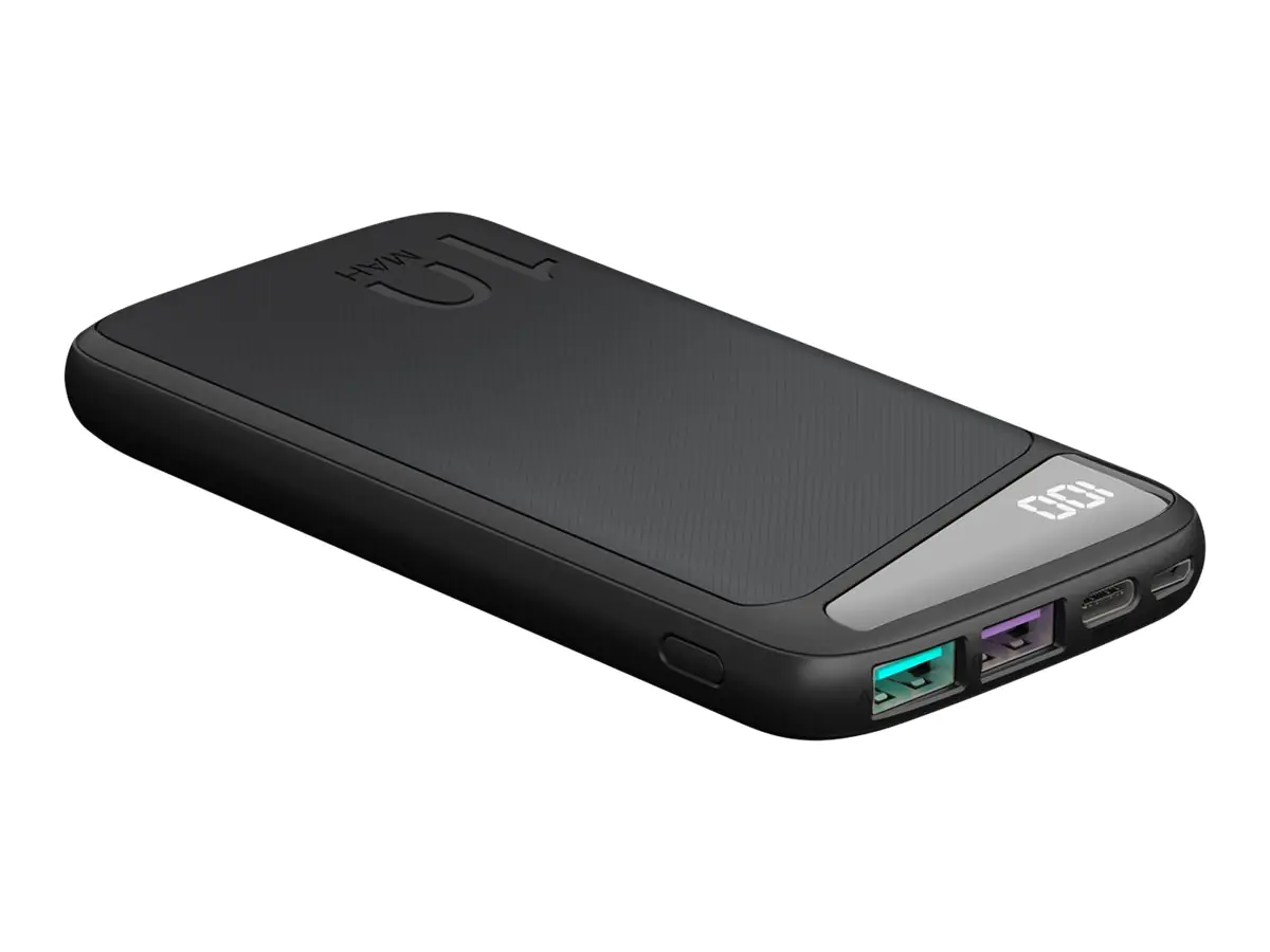 Goobay Schnelllade-Powerbank 10.000 mAh USB-C PD QC 3.0 53936